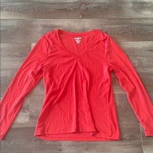 Red Long Sleeve T